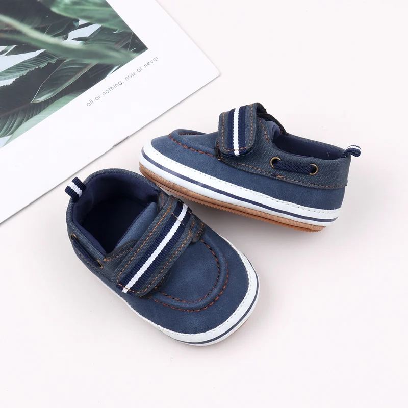 High Quality Soft TPR Outsole PU Baby Dress Shoes for Boys Spring Season Sprint Autumn Lightweight Breathable Anti-Slip Design supplier
