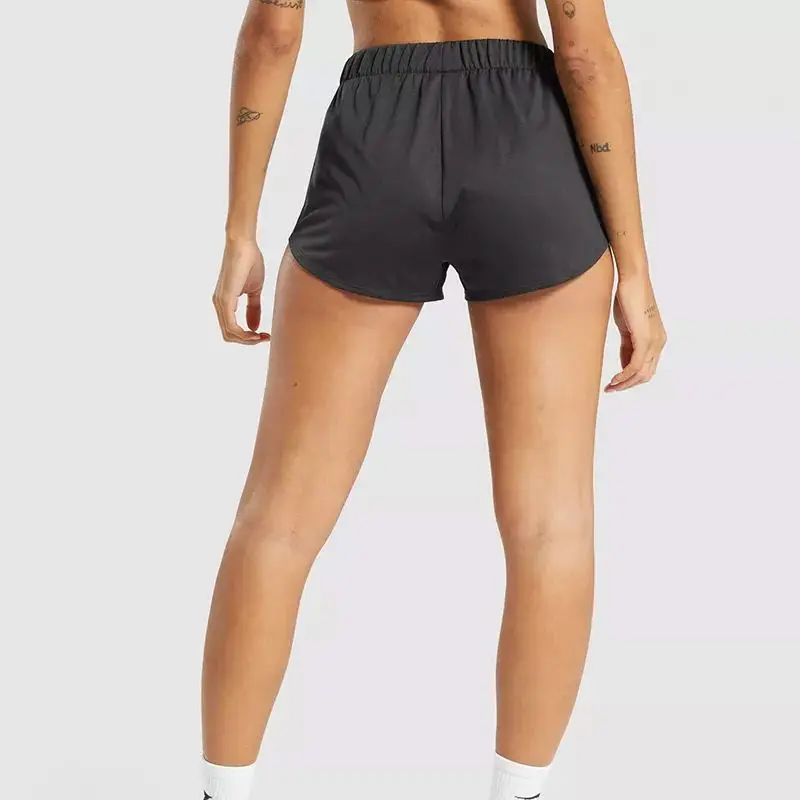 ECBC Wholesale High Quality Fashion Custom Gym Fitness Women Sportswear Quick Dry Breathable Running Single Layer Shorts