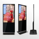 Tv Display Advertising Lcd 43 49 55 Inch Touch Screen Floor Stand Lcd Advertising Tv Stand Display All In 1 Pc