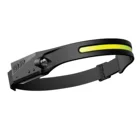 350 Lumens IPX6 Waterproof FlashlightType-C Rechargeable XPE COB LED Headlamp