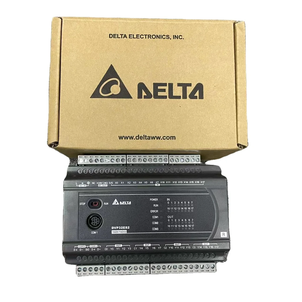 DELTA DVP32ES200R PLC Programmable Logic Controller CPU Module DELTA DVP32ES200R ES2 series standard PLC