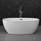 Bath Bathtubs Gurgle Acrylic Bad Free Standing Soaking Bath Tub Acrylic Bathtubs