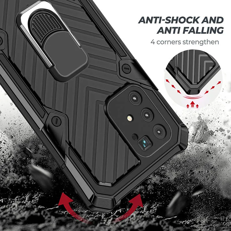 New Arrivals Ring holder Shockproof Cell Phone Cases For Samsung A91 A21 S20