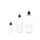Applicator Bottle Bottles Custom Logo 50ML 60ML Plastic Precision Tip Applicator Bottle Glue Applicator Bottles