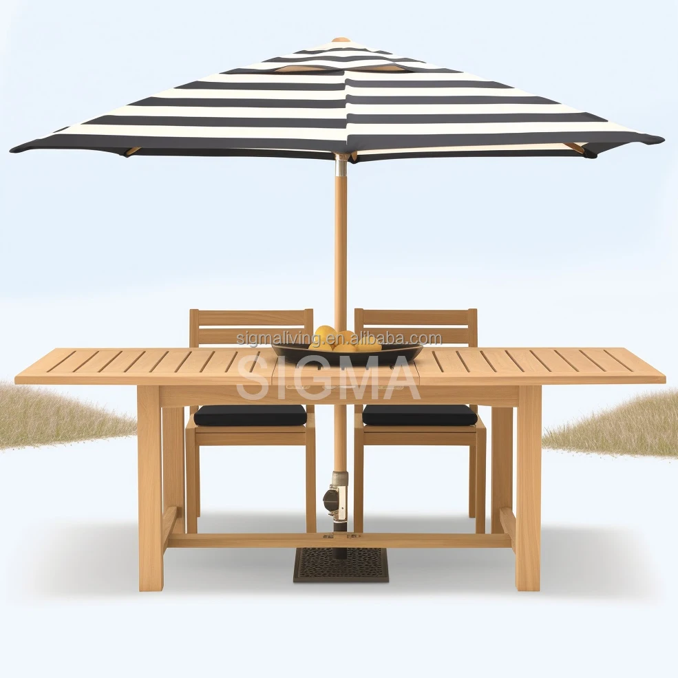high quality outdoor dining furniture garden furniture teak dining table and chairs wood dining set