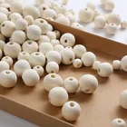 Beads 6-20mm Spot Log Color Wood Beads Round Beads Maple Loose Beads Wholesale By Jin Can Be Customized
