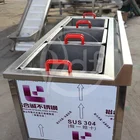 Banana 800Kg/h Tofu Banana Chips Fryer Plantain Frying Machine For Cooking