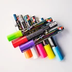 Glow In The Dark Chalk Wet Erase Marker Liquid Chalk Kids Art Multipurpose Decor