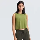 Shirt Casual Wholesale Loose Fit T Shirt Sleeveless T Shirt Casual Open Back Hole T Shirt For Women