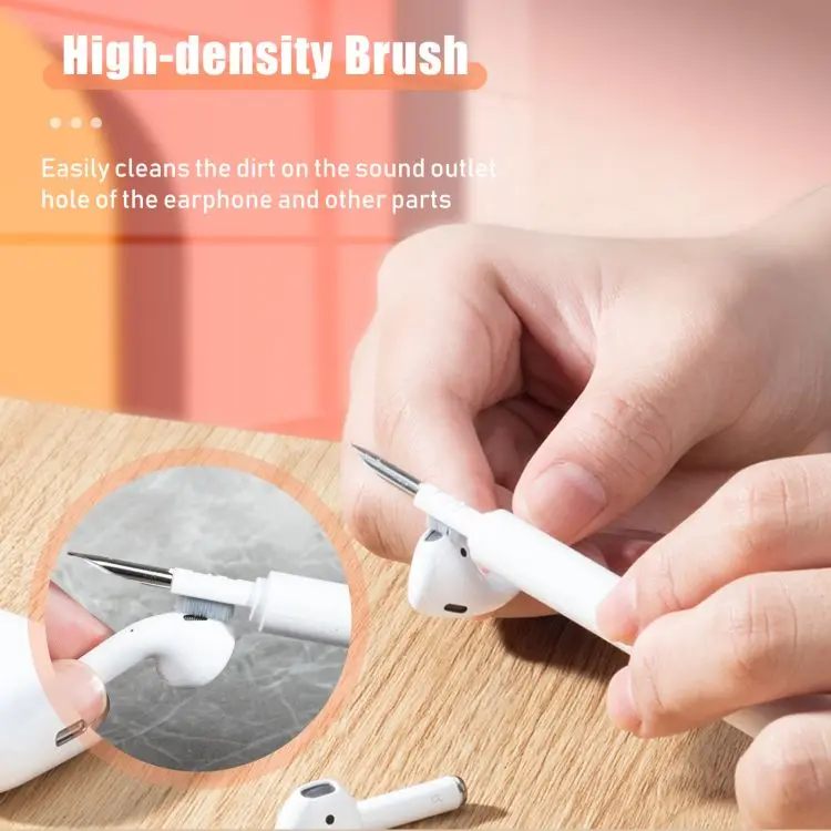 4 in 1 Cleaning Pen for Earphones Multifunctional Headphone Cleaning Pen Brush for Earphones Case Earbuds Cleaning Tools for Cam