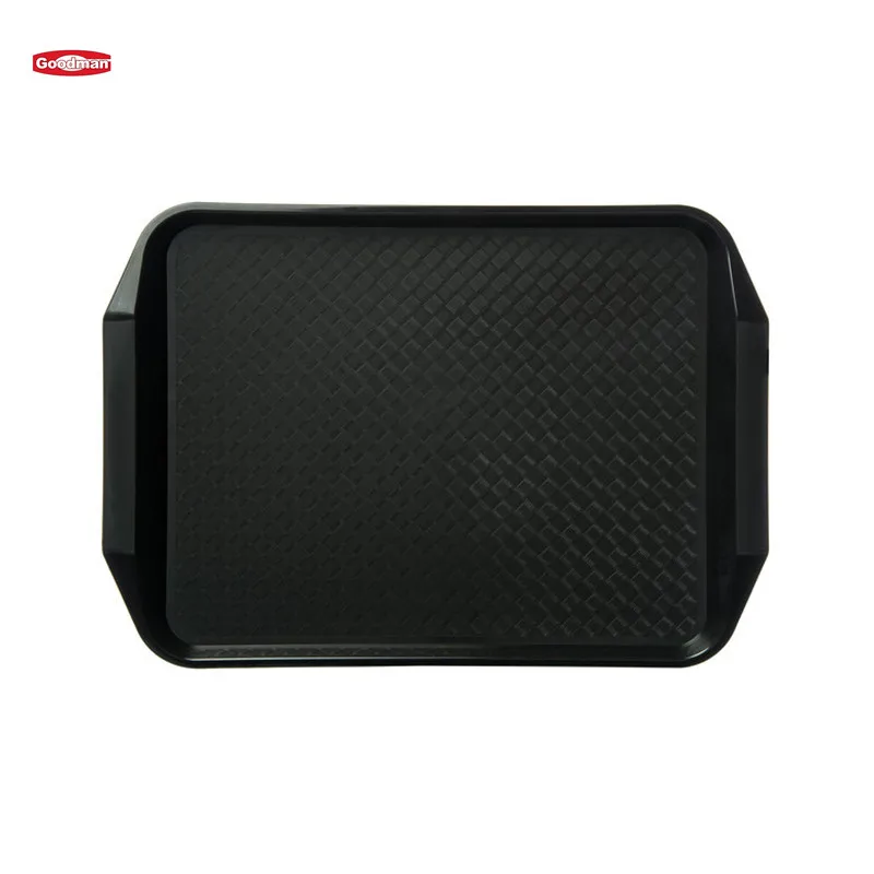 Manufacturers cafeteria food service catering serving tray modern plastic serving trays with handle