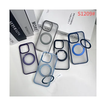 Luxury mobile phone case for Iphone 13 12 14 15 Pro 360 rotating magnetic bracket mobile phone case