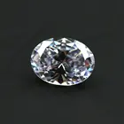 Oval Wholesale Price Loose Gemstones 5*7mm White Color Oval Shape Moissanite For Ring