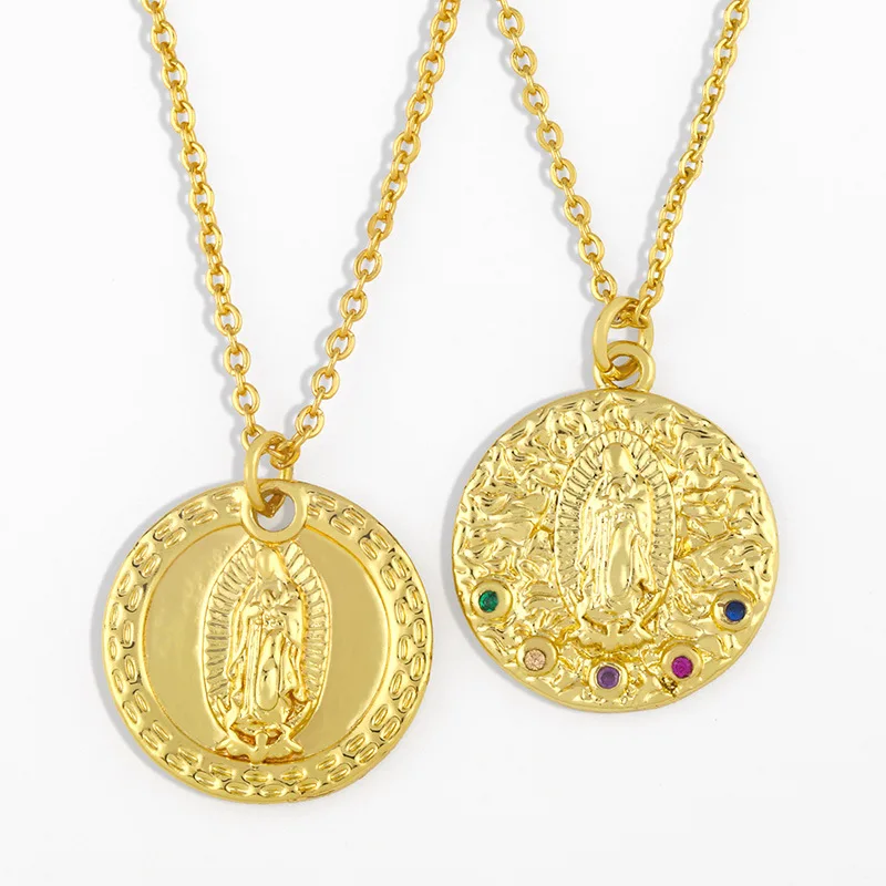 New Arrival 18k Gold Geometric Round 