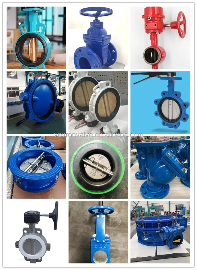 Veyron Butterfly Valve Wafer Anti Condensation Aluminium Alloy Material