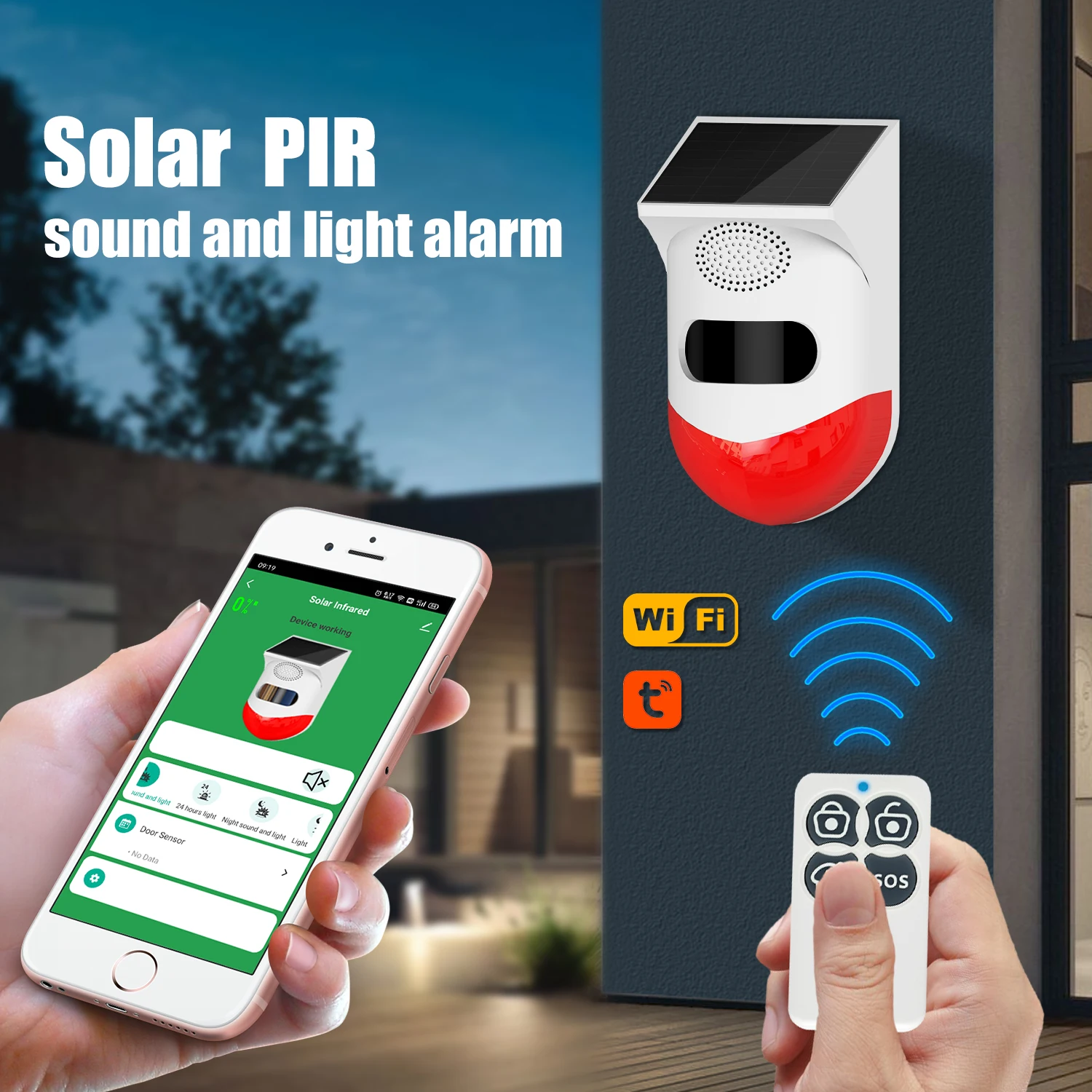 infrared alarm outdoor