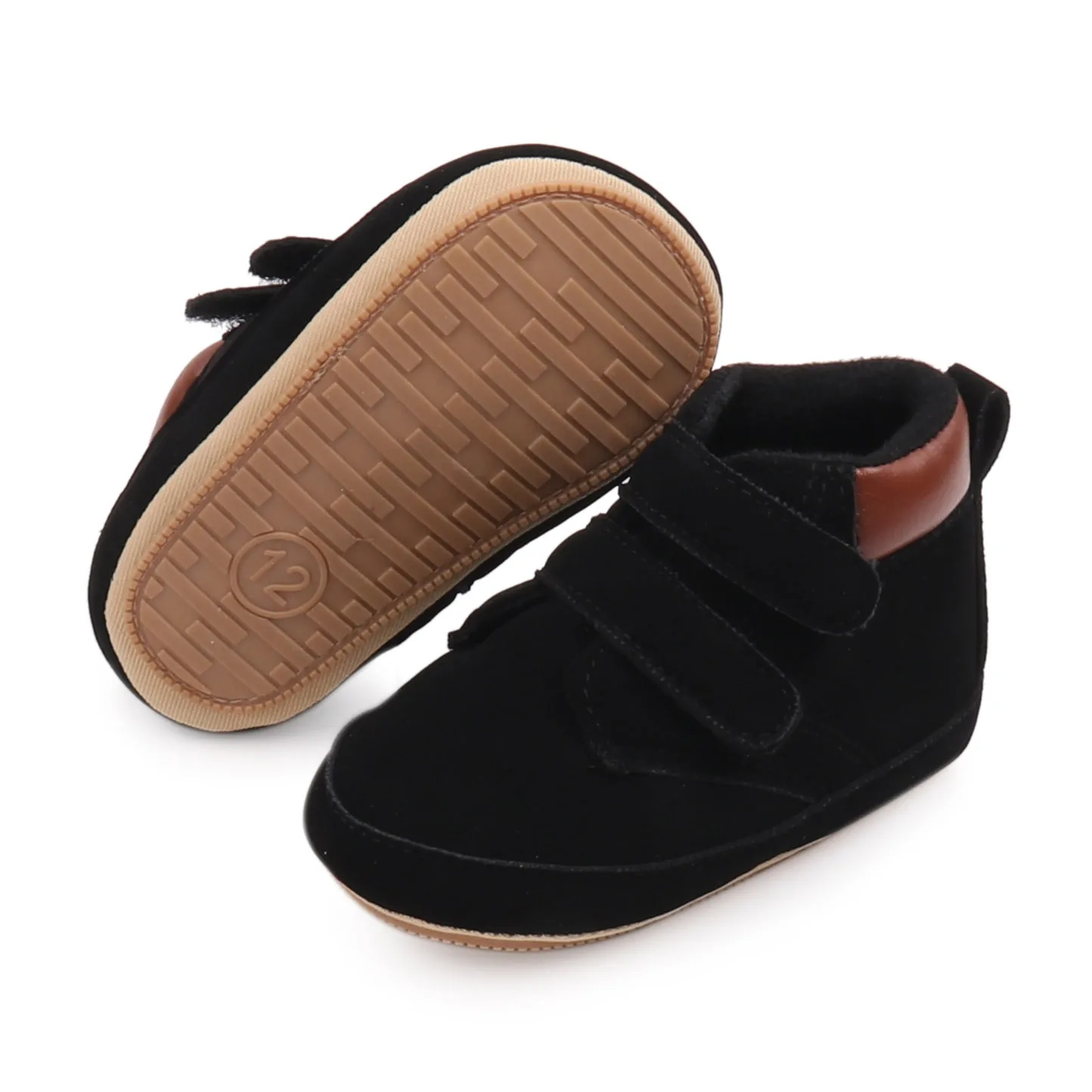 High Quality 0-18 Months Baby Toddler Sport Shoes New Spring & Autumn Collection Casual Hook & Loop Shoes for Boys manufacture