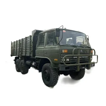 Dongfeng EQ2162G 6X6 Off Road Used Cargo Truck YUCHAI Euro 3 6 Ton Transport Vehicle Manual Vehicle 6x6 4 - 6L