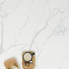 White Quartz Stone Slab Artificial Stone Manufacturer China Snow White Cararra Calacatta
