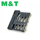 Card Sim SD Card Connector SMD Type Micro SD SIM Customized Memory Card