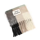 Scarf Hot Selling Faux Wool Plaid Check Lady Scarf Winter - FASHION DESIGN