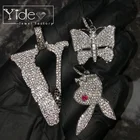 Hot Selling Charm 2020 New Ins Hot Selling Iced Out Charm Custom Cz Filled Rabbit Pendant