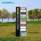 Led Sign Outdoor Welcome Led Pylon Sign Outdoor Led Pole Pylon Sign For Park