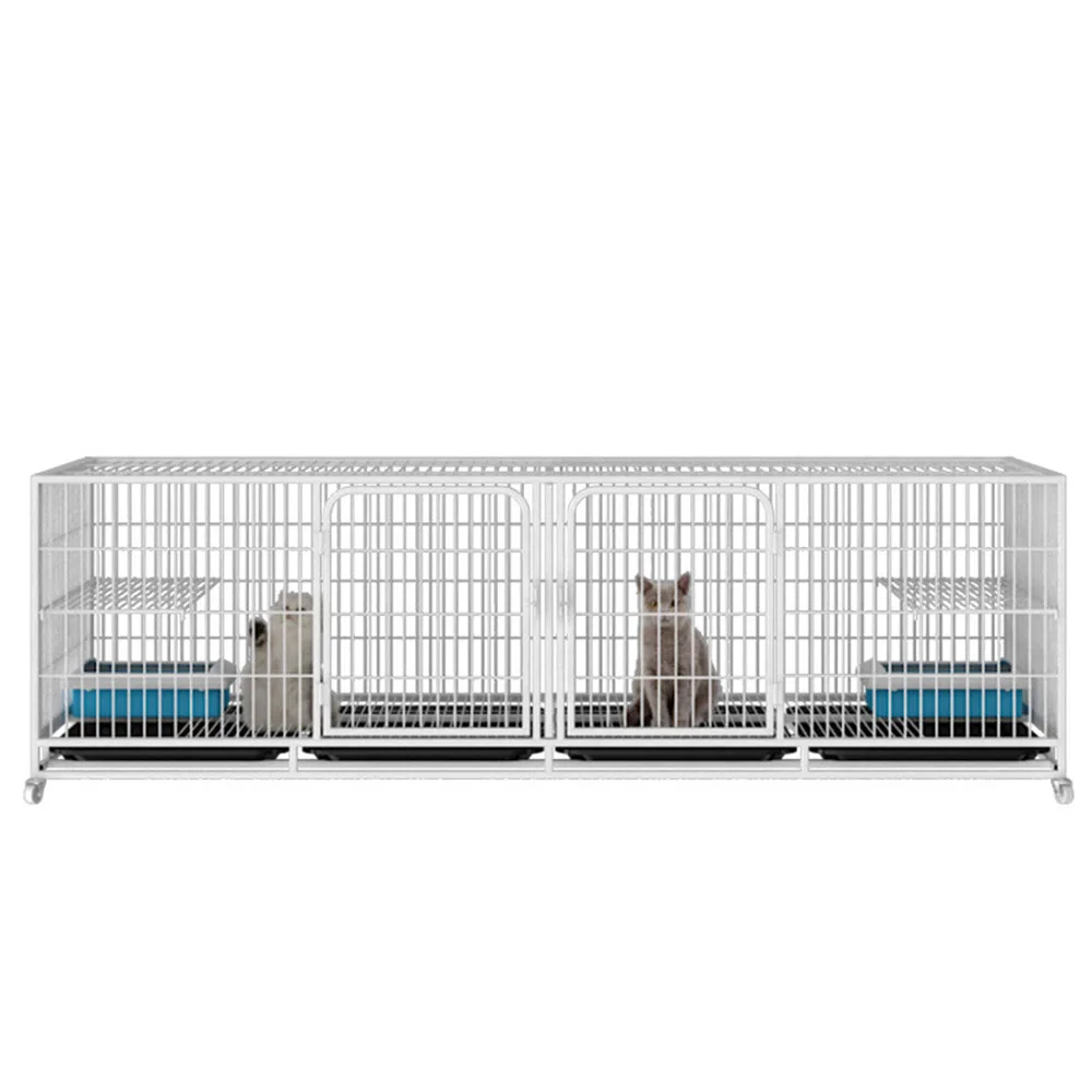 Galvanized square tube cat cage(4)