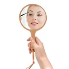 Dailyart Manufacturer Premium Quality Popular Durable Using Bamboo Hand-held Mirror