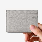 Wallet Free Sample Women Custom Color Leather Card Holder Slim Credit Cardholder Wallet
