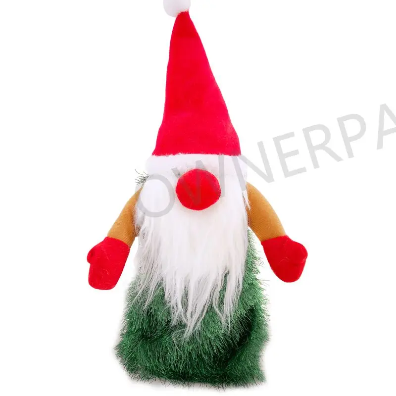 2025 Gnome Santa Plush Electric Doll Toy Gifts Christmas Decorations Animated Christmas Decorations