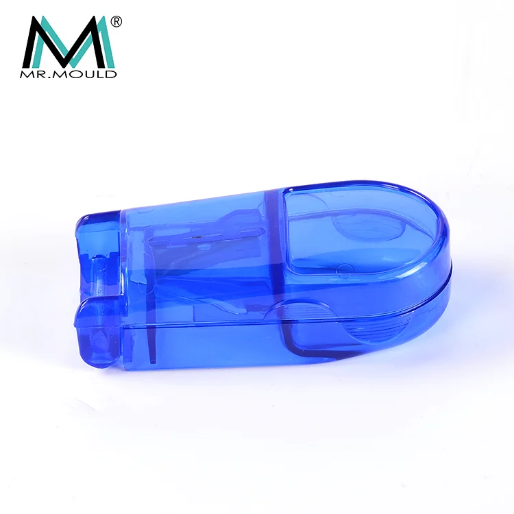 Portable Clear Pill Splitter Effective Finger Protecting Cutter With