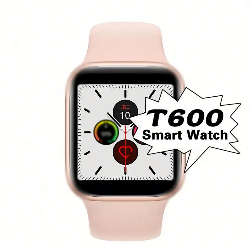 New Product T600 Smart Watch Bt Call Ecg Heart Rate Sports Tracking T600  Smartwatch For Iphone Samsung - Buy New Arrivals T500 Pro Reloj Inteligente Smartwatch  T600 Series 4 5 Wristwatches Heart