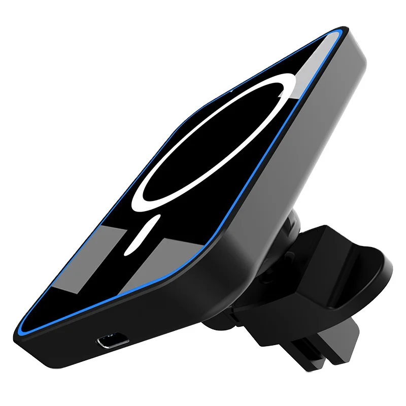 Auto Car Wireless Fast Charging Cell Phone Holder Magnetic Wireless Car Phone Charger