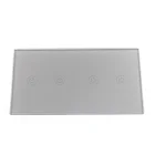 Switch Switches European Wall Switch Touchall European 4 Touch Wifi Wall Switch Board Smart Lighting Switches