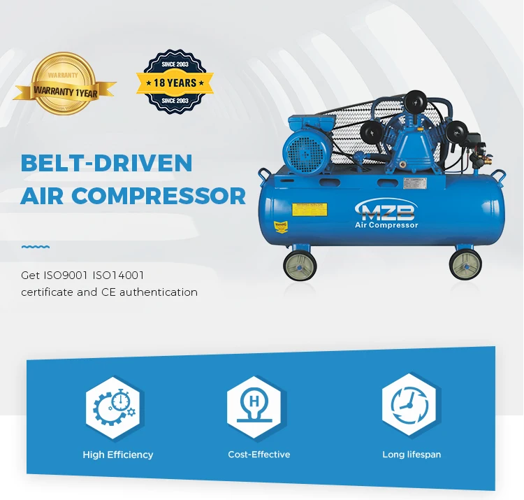Belt Drive Air Compressor, 88l, 4hp - detail 2