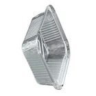 Aluminum Trays New Product Takeout Lunch Tableware Container Square Aluminum Foil Baking Trays With Lid