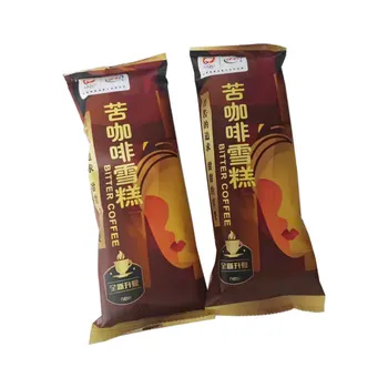 Customized PP Heat Seal Zippered Snack & Coffee Packaging Bag Logo Printed Chocolate Bar & Ice Candy Bag Industrial Use