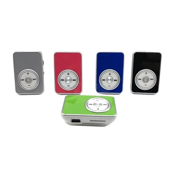 Promotional gifts Portable sports Mini clip MP3 Music Player media Support SD TF card include Cable and earphones manual