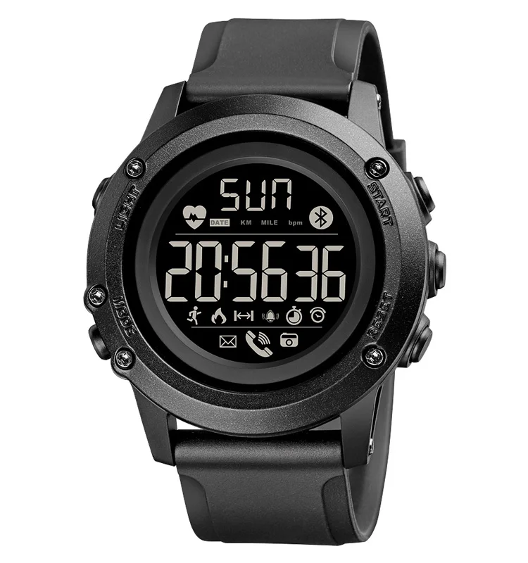 Skmei-reloj De Pulsera Inteligente Para Hombre,Deportivo,Digital,Resistente  Al Agua Hasta 3atm,1671 - Buy Pulsera Inteligente,Relojes De Pulsera  Inteligentes Con Ritmo Cardíaco,Relojes Digitales Deportivos Para Hombre  Product on Alibaba.com