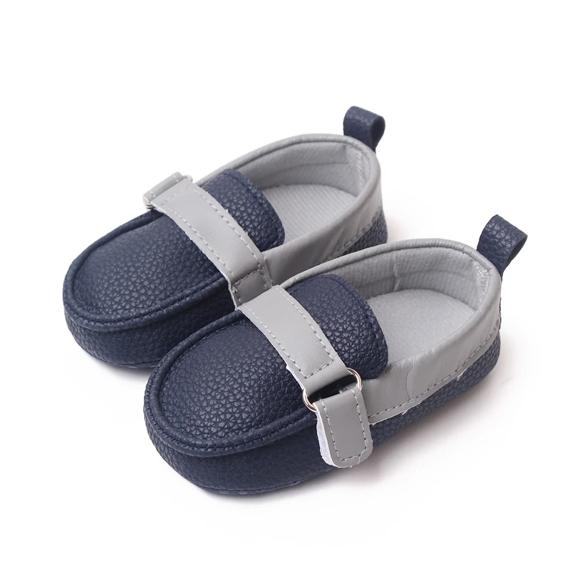 Spring and Autumn Leather Texture Fashion Baby Casual Toddler Leather Shoes details