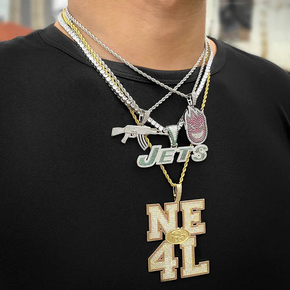 Fine Jewelry Hip Hop Necklace Pendant 