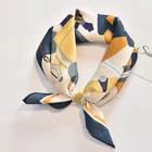 Silk Scarf Silk Scarves New Designer King Printed Luxury Silk Scarf Custom