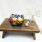Plate Wholesale Factory Price Support Fruit Tray Fruit And Vegetable Basket Fruit Plate Metal