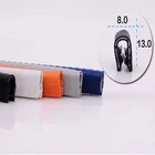 Door Trim Rubber Seal Protector Custom Pvc U-channel Edge Trim