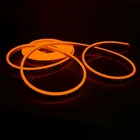 Ip65 Yellow Yellow Flexible Led Strip Light Waterproof IP65 SMD 2835 Yellow Soft Silicone LED Flexible Neon Strip Light