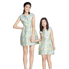 Child Mother And Daughter Matching Dress Family Set Hot Sales Summer Style Mother And Child Dress