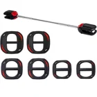 Barbell Set DW Sports Home Fitness 20KG TPU Barbell Weight Plate Set For Men And Women