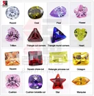 Large Gemstone Cubic Zirconia Wholesale Large Size CZ Stone Round Diamond Cut Synthetic Pink Gemstone Cubic Zirconia For Jewelry