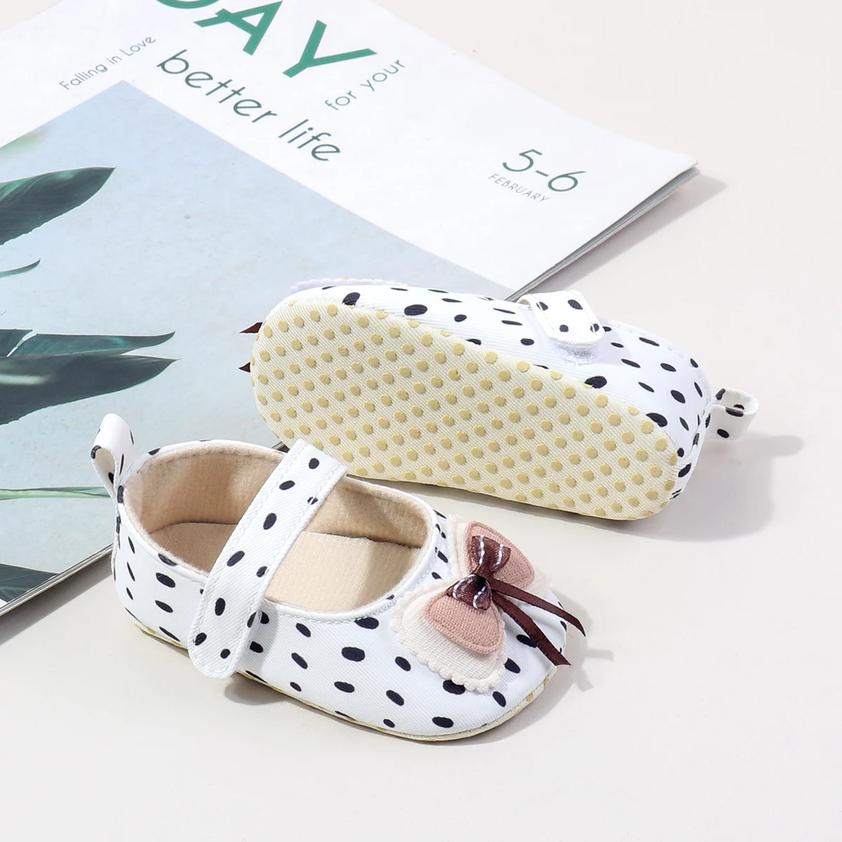 Summer New Arrival Inafnt Shoes Breathable Cotton Soft Soles Trendy Bowknot Princess Baby Shoes details